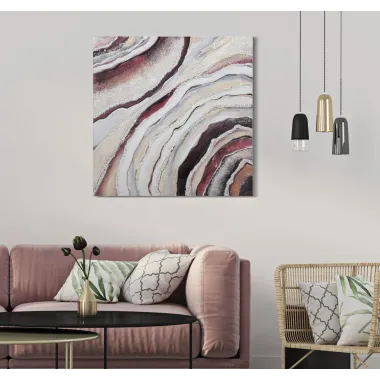 OBRAZ NA PŁÓTNIE REDY 80X2,8X80 cm